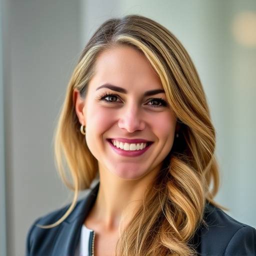 Ritratto di Elena Ferrari, HR Manager di Consulenza Italia Srl, con un'espressione calorosa e accogliente.